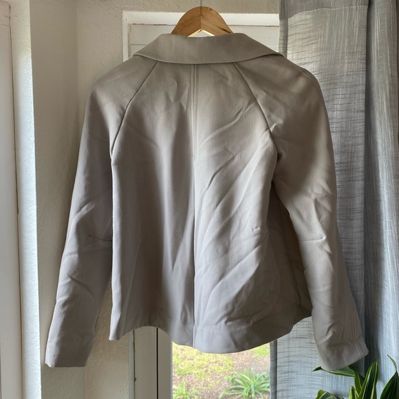 H&M Grey Jacket Blazer Size 2 - Picture 7 of 10
